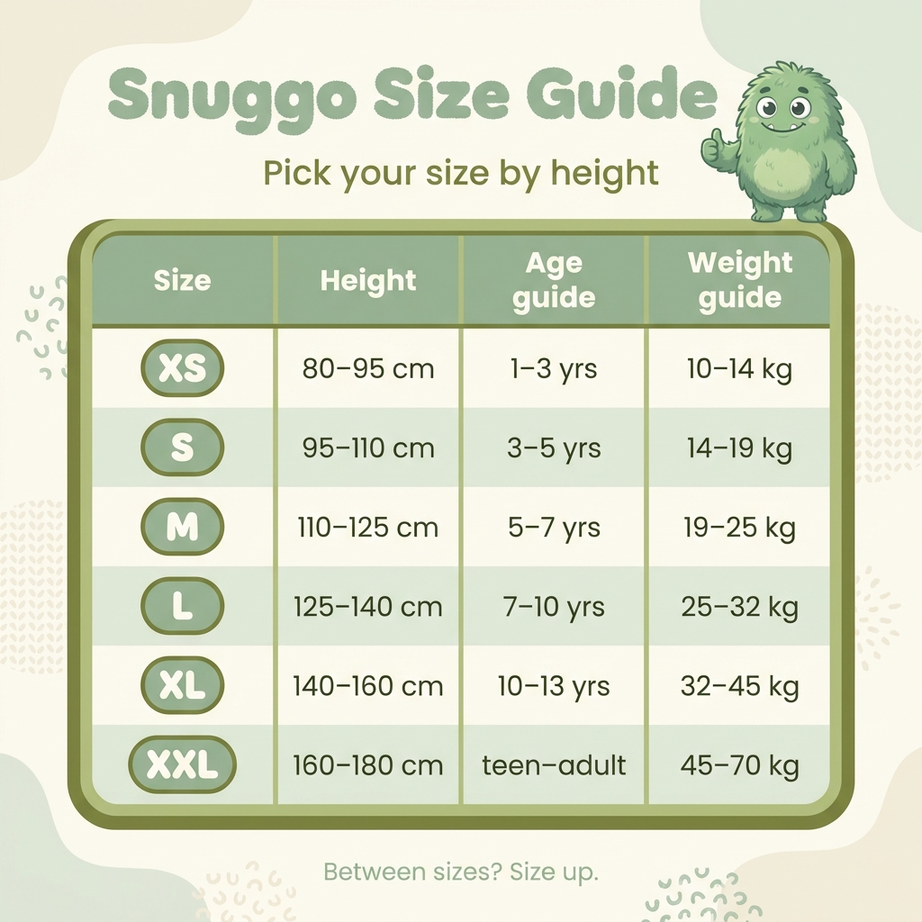 Snuggo™ Green Monster Onesie