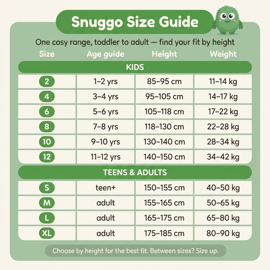 Snuggo™ Green Monster Onesie